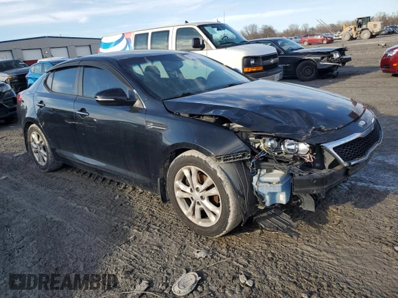 2013 Kia Optima EX with VIN 5XXGN4A79DG118068, listed as a Copart auction lot 47100765 with 154,890 mi miles and Salvage Title. Bid and sale history available at carsss.com. Image 4.