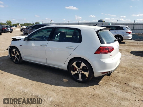 2016 Volkswagen Golf GTI S w/Performance Pkg with VIN 3VW447AU7GM069675, listed as a Copart auction lot 69179784 with 117,111 mi miles and Salvage Title. Bid and sale history available at carsss.com. Image 2.