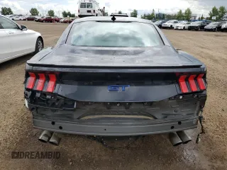 2024 Ford Mustang GT with VIN 1FA6P8CF3R5432009, listed as a Copart auction lot 62908115 with 22,552 mi miles and Salvage title. Bid and sale history available at DreamBid. Image 6.