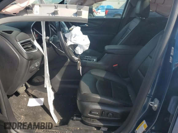 2021 Chevrolet Equinox LT with VIN 3GNAXKEV3ML324074, listed as a Copart auction lot 62095445 with 54,073 mi miles and Salvage title. Bid and sale history available at DreamBid. Image 7.
