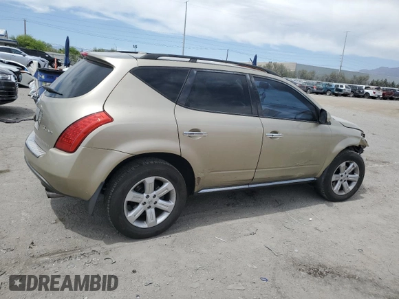 2007 Nissan Murano SL z VIN JN8AZ08WX7W666622, wystawiony jako Copart lot #54069455 z przebiegiem 219 483 mil mil oraz Szkoda całkowita • Salvage title. Historia ofert i sprzedaży dostępna na DreamBid. Obrazek 3.