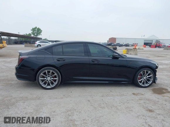 2020 Cadillac CT5 V-Series with VIN 1G6DR5RW9L0145203, listed as a IAAI auction lot 42275331 with 38,027 mi miles and . Bid and sale history available at DreamBid. Image 13.