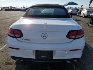 2020 Mercedes-Benz C 300 with VIN WDDWK8DB3LF959785, listed as a Copart auction lot 75055304 with 36,971 mi miles and Salvage Title. Bid and sale history available at DreamBid. Image 6.
