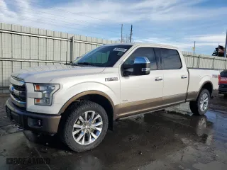 2015 Ford F-150 XLT w/HD Payload Pkg with VIN 1FTFW1EG7FFA99491, listed as a Copart auction lot 49350655 with 171,685 mi miles and Salvage Title. Bid and sale history available at carsss.com. Image 1.