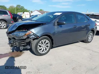 2019 Toyota Corolla L z VIN 2T1BURHE7KC183584, wystawiony jako IAAI lot #41908235 z przebiegiem 110 845 mil mil oraz . Historia ofert i sprzedaży dostępna na DreamBid. Obrazek 18.