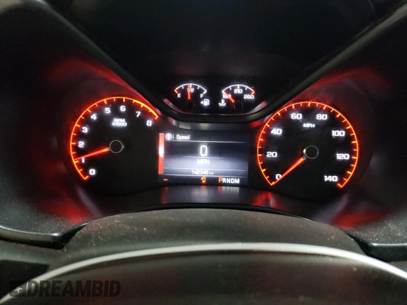 2015 GMC Canyon 4WD SLE with VIN 1GTG6BE38F1258880, listed as a Copart auction lot 57887664 with 142,346 mi miles and Salvage Title. Bid and sale history available at carsss.com. Image 9.