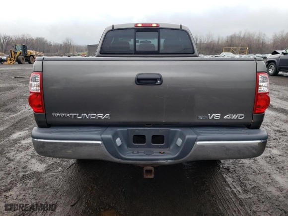 2005 Toyota Tundra SR5 with VIN 5TBBT44125S471901, listed as a Copart auction lot 51617855 with 255,502 mi miles and Clean Title. Bid and sale history available at carsss.com. Image 6.