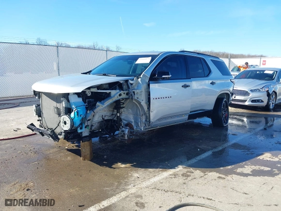 2019 Chevrolet Traverse Premier with VIN 1GNEVKKWXKJ274010, listed as a IAAI auction lot 41601979 with 82,592 mi miles. Bid and sale history available at carsss.com. Image 18.