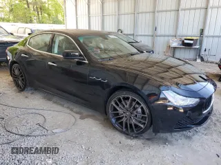 2015 Maserati Ghibli with VIN ZAM57XSA8F1129778, listed as a Copart auction lot 49164064 with 45,422 mi miles. Bid and sale history available at carsss.com. Image 4.