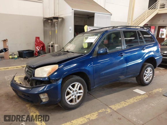 2003 Toyota RAV4 with VIN JTEGH20V230084966, listed as a IAAI auction lot 41845000 with 1 mi miles. Bid and sale history available at carsss.com. Image 16.