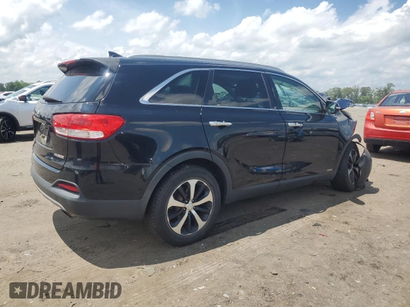 2016 Kia Sorento EX with VIN 5XYPHDA16GG033238, listed as a Copart auction lot 60362415 with 121,220 mi miles and Salvage title. Bid and sale history available at DreamBid. Image 3.