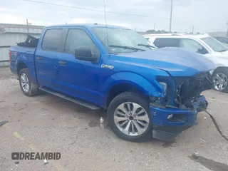 2018 Ford F-150 XL with VIN 1FTEW1CG6JKD65758, listed as a IAAI auction lot 41885122 with 103,993 mi miles. Bid and sale history available at carsss.com. Image 1.