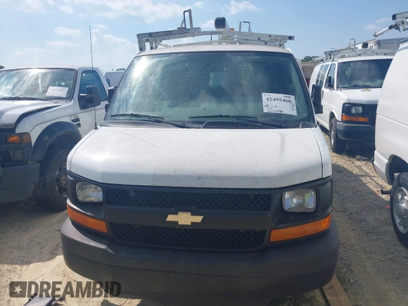 2016 Chevrolet Express Cargo with VIN 1GCWGAFF6G1315042, listed as a IAAI auction lot 42495460 with 215,339 mi miles and . Bid and sale history available at DreamBid. Image 12.