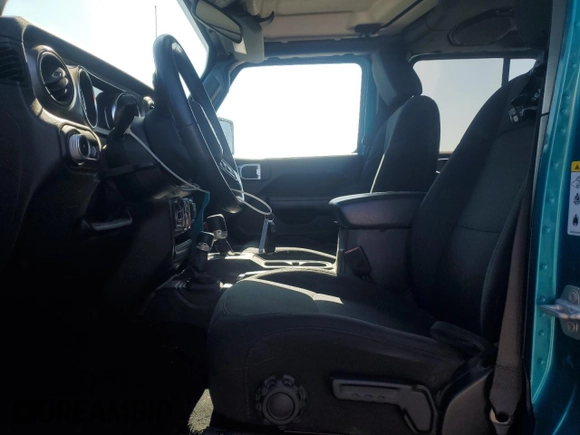 2020 Jeep Wrangler Unlimited Sport S with VIN 1C4HJXDG7LW110125, listed as a Copart auction lot 62470755 with 81,594 mi miles and Salvage title. Bid and sale history available at DreamBid. Image 7.