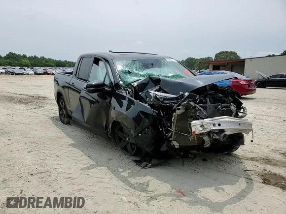 2022 Honda Ridgeline Black Edition with VIN 5FPYK3F87NB008026, listed as a Copart auction lot 59662015 with Not provided miles and Salvage title. Bid and sale history available at DreamBid. Image 15.