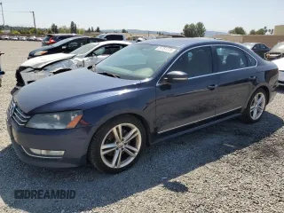 2015 Volkswagen Passat 2.0L TDI SEL Premium with VIN 1VWCV7A39FC001765, listed as a Copart auction lot 51751775 with 170,722 mi miles and Clean Title. Bid and sale history available at carsss.com. Image 1.