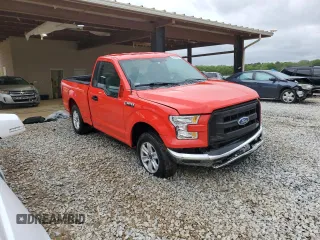 2017 Ford F-150 XL with VIN 1FTMF1C83HKD03426, listed as a Copart auction lot 52163665 with 168,990 mi miles and Salvage Title. Bid and sale history available at carsss.com. Image 4.