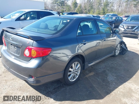 2010 Toyota Corolla with VIN 2T1BU4EE4AC483542, listed as a IAAI auction lot 41829590 with 162,658 mi miles. Bid and sale history available at carsss.com. Image 4.