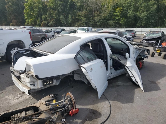 2012 Dodge Charger SRT8 with VIN 2C3CDXEJ1CH185661, listed as a Copart auction lot 71961244 with 0 mi miles and Salvage Title. Bid and sale history available at carsss.com. Image 3.
