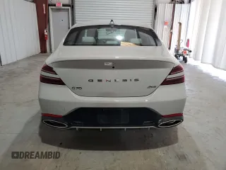 2025 Genesis G70 2.5T z VIN KMTG34SC2SU151147, wystawiony jako Copart lot #59408125 z przebiegiem 11 273 mil mil oraz Czysty tytuł • Clean title. Historia ofert i sprzedaży dostępna na DreamBid. Obrazek 6.