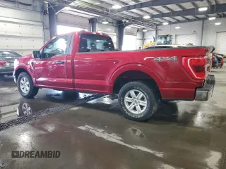 2021 Ford F-150 XL with VIN 1FTMF1EP1MKD58908, listed as a Copart auction lot 51417405 with 60,962 mi miles and Salvage title. Bid and sale history available at DreamBid. Image 2.