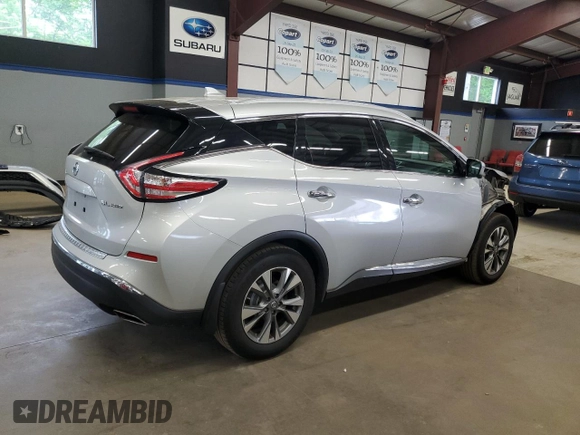 2016 Nissan Murano S z VIN 5N1AZ2MH2GN155468, wystawiony jako Copart lot #57147395 z przebiegiem 111 900 mil mil oraz Szkoda całkowita • Salvage title. Historia ofert i sprzedaży dostępna na DreamBid. Obrazek 3.
