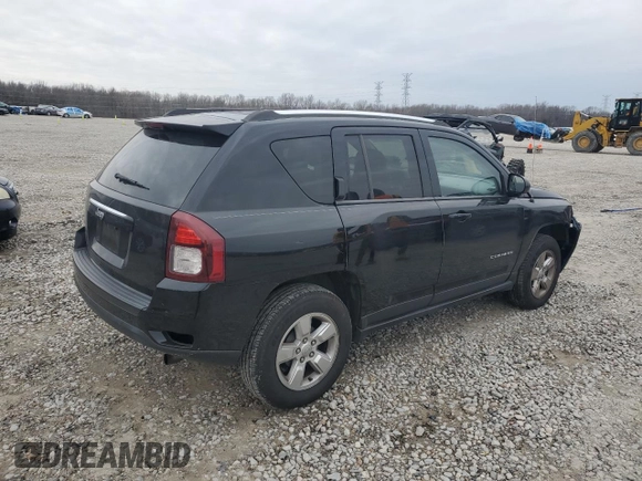 2015 Jeep Compass Sport with VIN 1C4NJCBA1FD226513, listed as a Copart auction lot 45859975 with 159,895 mi miles and Salvage Title. Bid and sale history available at carsss.com. Image 3.