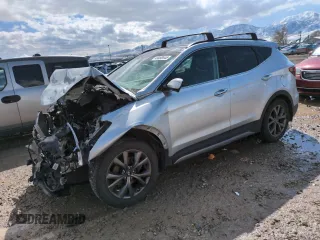 2017 Hyundai Santa Fe Ultimate with VIN 5XYZWDLA3HG501696, listed as a Copart auction lot 49488545 with 85,047 mi miles and Salvage title. Bid and sale history available at DreamBid. Image 1.