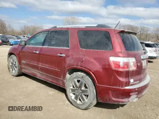 2011 GMC Acadia Denali with VIN 1GKKVTED9BJ219905, listed as a Copart auction lot 46819675 with 168,873 mi miles and Clean Title. Bid and sale history available at carsss.com. Image 2.