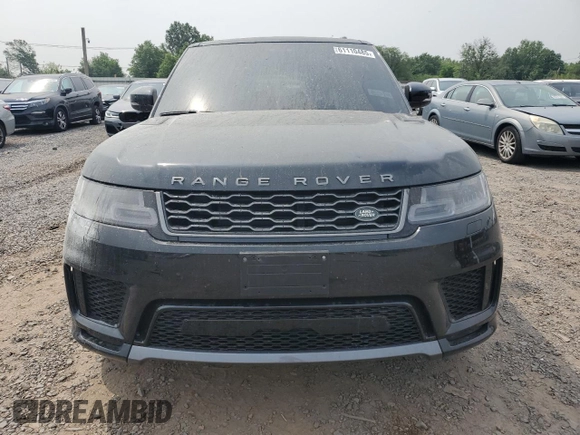 2022 Land Rover Range Rover Sport HSE Silver Edition with VIN SALWR2SU8NA218435, listed as a Copart auction lot 61110485 with 35,416 mi miles and Salvage title. Bid and sale history available at DreamBid. Image 5.
