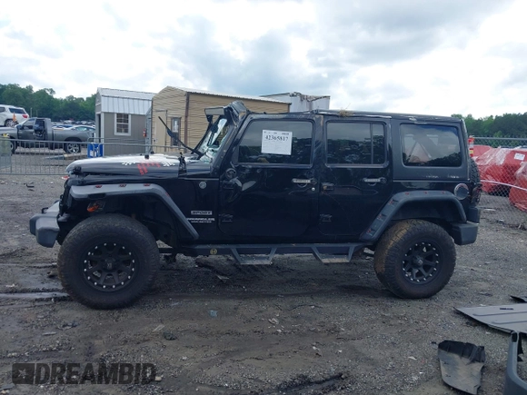 2012 Jeep Wrangler Unlimited Sport with VIN 1C4BJWDG8CL120308, listed as a IAAI auction lot 42365817 with 190,619 mi miles and . Bid and sale history available at DreamBid. Image 15.