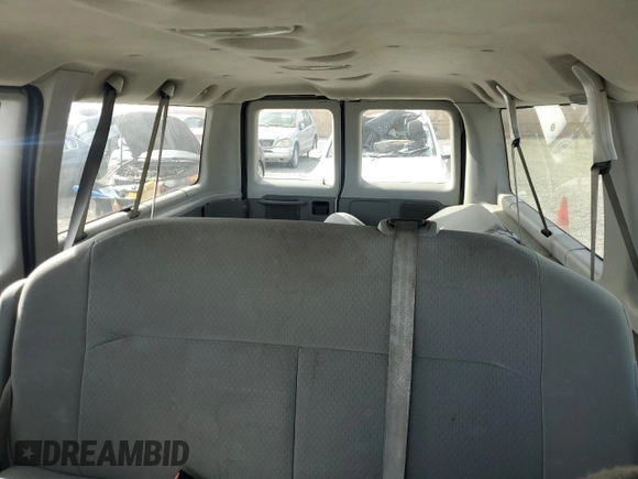 2008 Ford Econoline Passenger XL with VIN 1FMNE11W48DB37734, listed as a Copart auction lot 78738854 with 154,122 mi miles and Clean Title. Bid and sale history available at DreamBid. Image 10.