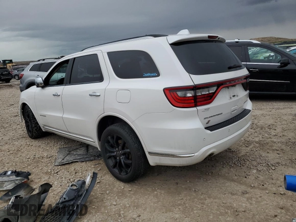 2018 Dodge Durango Citadel Anodized Platinum with VIN 1C4SDJETXJC219408, listed as a Copart auction lot 41601364 with 87,981 mi miles and . Bid and sale history available at DreamBid. Image 2.