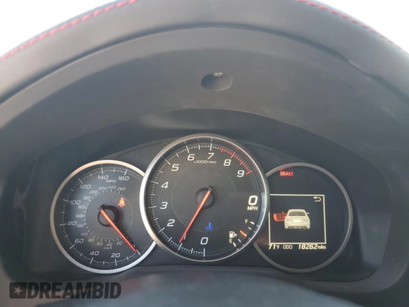 2020 Subaru BRZ Limited with VIN JF1ZCAC12L9702058, listed as a Copart auction lot 55961435 with 18,262 mi miles and Salvage title. Bid and sale history available at DreamBid. Image 9.