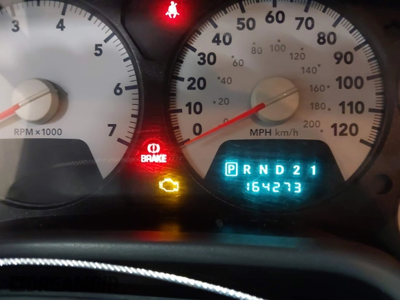 2007 Dodge 1500 SLT with VIN 1D7HU18237J512364, listed as a IAAI auction lot 42027871 with 164,273 mi miles. Bid and sale history available at carsss.com. Image 16.