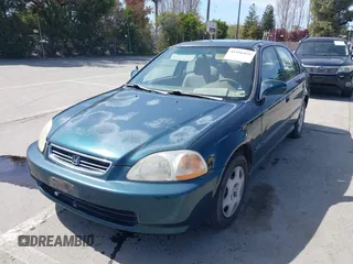1998 Honda Civic EX with VIN JHMEJ8647WS001024, listed as a IAAI auction lot 41956420 with 198,954 mi miles. Bid and sale history available at carsss.com. Image 6.