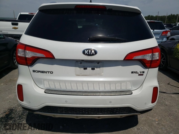 2014 Kia Sorento SX Limited with VIN 5XYKW4A76EG491279, listed as a Copart auction lot 61257083 with 143,701 mi miles and Salvage Title. Bid and sale history available at carsss.com. Image 6.