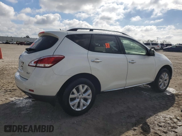 2013 Nissan Murano S with VIN JN8AZ1MU5DW204491, listed as a Copart auction lot 85671304 with 185,035 mi miles and Salvage Title. Bid and sale history available at carsss.com. Image 3.