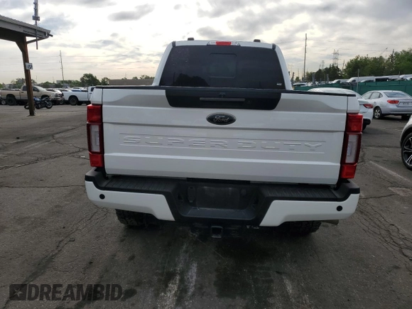 2022 Ford F-250 XL with VIN 1FT7W2BT5NEC59545, listed as a Copart auction lot 56892405 with 90,351 mi miles and Salvage title. Bid and sale history available at DreamBid. Image 6.