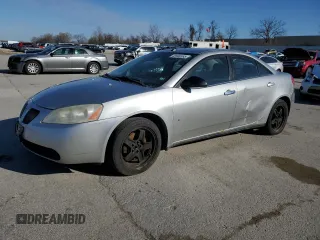 2008 Pontiac G6 with VIN 1G2ZG57B184245356, listed as a Copart auction lot 48940365 with 177,090 mi miles and Salvage Title. Bid and sale history available at carsss.com. Image 1.