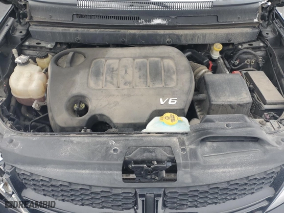 2016 Dodge Journey R/T with VIN 3C4PDCEG6GT241228, listed as a Copart auction lot 45486765 with 152,805 mi miles and Salvage Title. Bid and sale history available at carsss.com. Image 13.