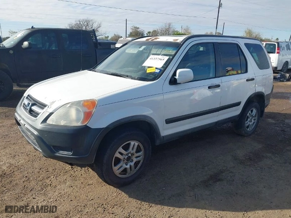 2003 Honda CR-V EX with VIN SHSRD778X3U102596, listed as a IAAI auction lot 41337565 with 1 mi miles. Bid and sale history available at carsss.com. Image 2.