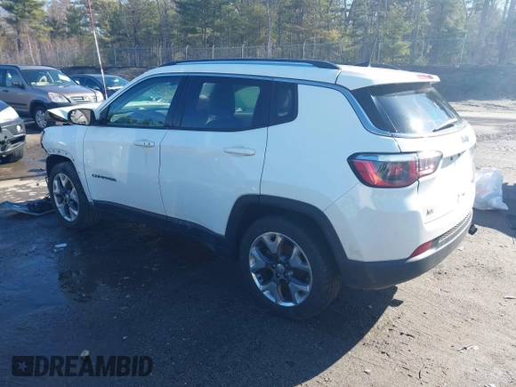 2020 Jeep Compass Limited z VIN 3C4NJCCB4LT129013, wystawiony jako IAAI lot #42016985 z przebiegiem 101 305 mil mil oraz . Historia ofert i sprzedaży dostępna na DreamBid. Obrazek 3.