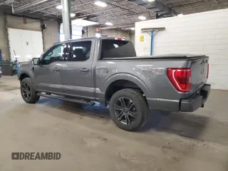 2021 Ford F-150 XL with VIN 1FTFW1E55MFA52455, listed as a Copart auction lot 57447905 with 93,373 mi miles and Salvage title. Bid and sale history available at DreamBid. Image 2.