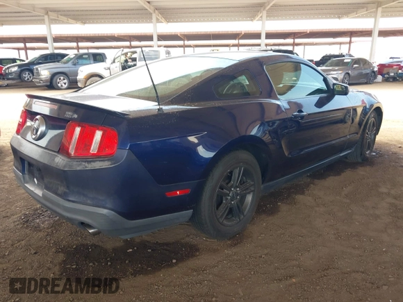 2011 Ford Mustang V6 with VIN 1ZVBP8AM5B5137104, listed as a IAAI auction lot 42183969 with 154,402 mi miles and . Bid and sale history available at DreamBid. Image 4.