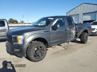 2019 Ford F-150 XL with VIN 1FTEX1EP1KKE22881, listed as a Copart auction lot 45046475 with 62,579 mi miles and Salvage Title. Bid and sale history available at carsss.com. Image 1.