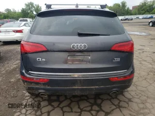2016 Audi Q5 Premium Plus with VIN WA1CVAFP0GA059587, listed as a Copart auction lot 56533385 with 126,628 mi miles and Salvage title. Bid and sale history available at DreamBid. Image 6.