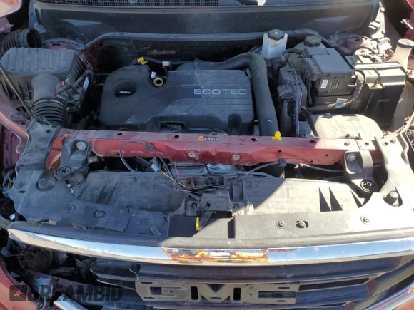 2018 GMC Terrain SLE with VIN 3GKALMEV5JL334315, listed as a Copart auction lot 49848485 with 91,302 mi miles and Salvage Title. Bid and sale history available at carsss.com. Image 12.