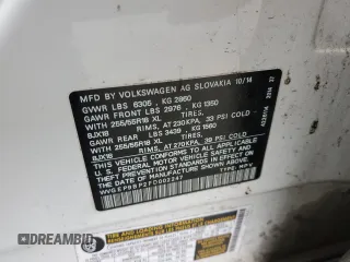 2015 Volkswagen Touareg Lux с VIN WVGEP9BP2FD002247, выставлен на аукционе Copart как лот 41924615 с пробегом 127 543 миль миль и Списание • Salvage title. История ставок и продаж доступна на DreamBid. Изображение 15.