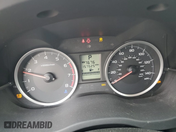 2014 Subaru Forester Premium with VIN JF2SJAEC6EH469764, listed as a Copart auction lot 60626585 with 157,525 mi miles and Non repairable. Bid and sale history available at DreamBid. Image 9.